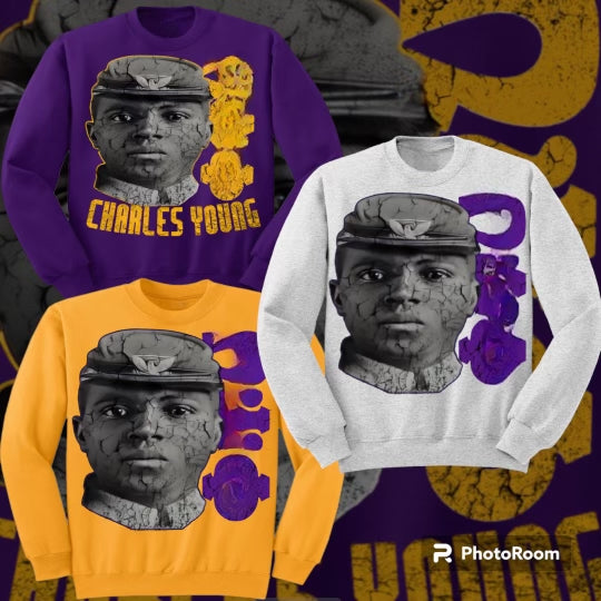 Junger Rundhalsausschnitt