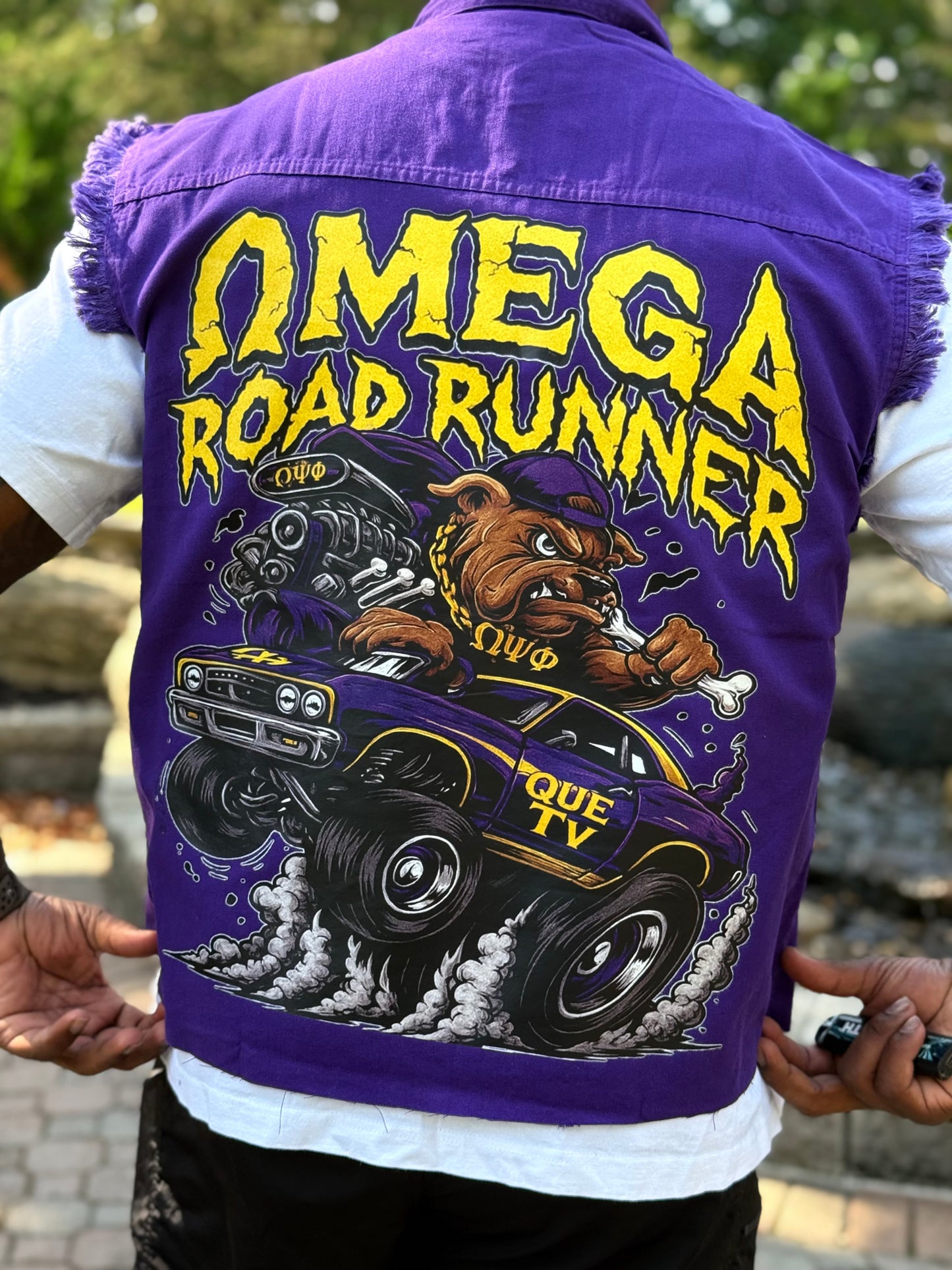 Purple Omega Road