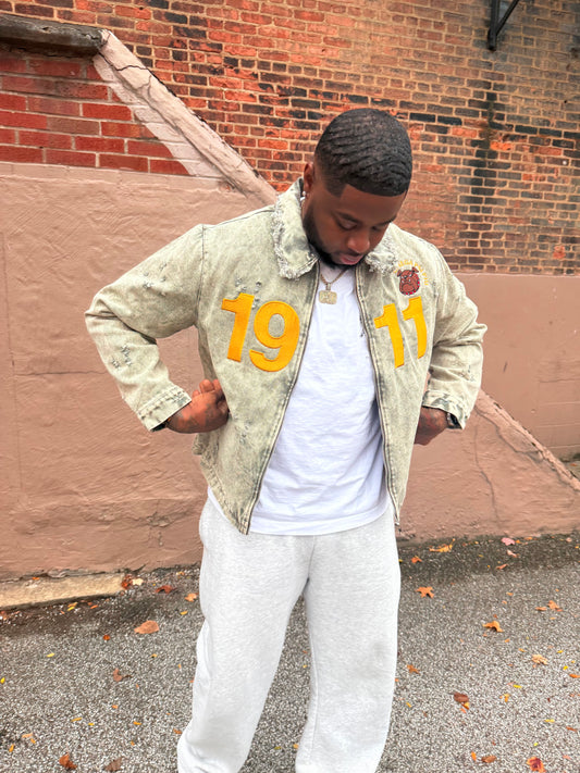 Olive 1911 utility jacket