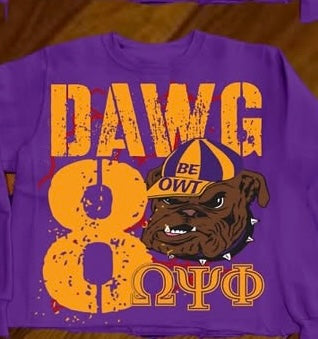 Dawg8 crop crew neck