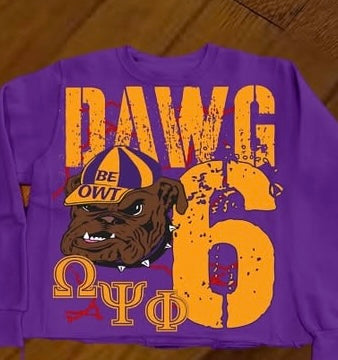 Dawg6 crop crew neck