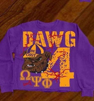 Dawg4 crop crew neck