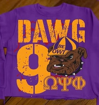 Dawg9 crop crew neck