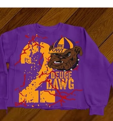 Dawg2 crop crew neck