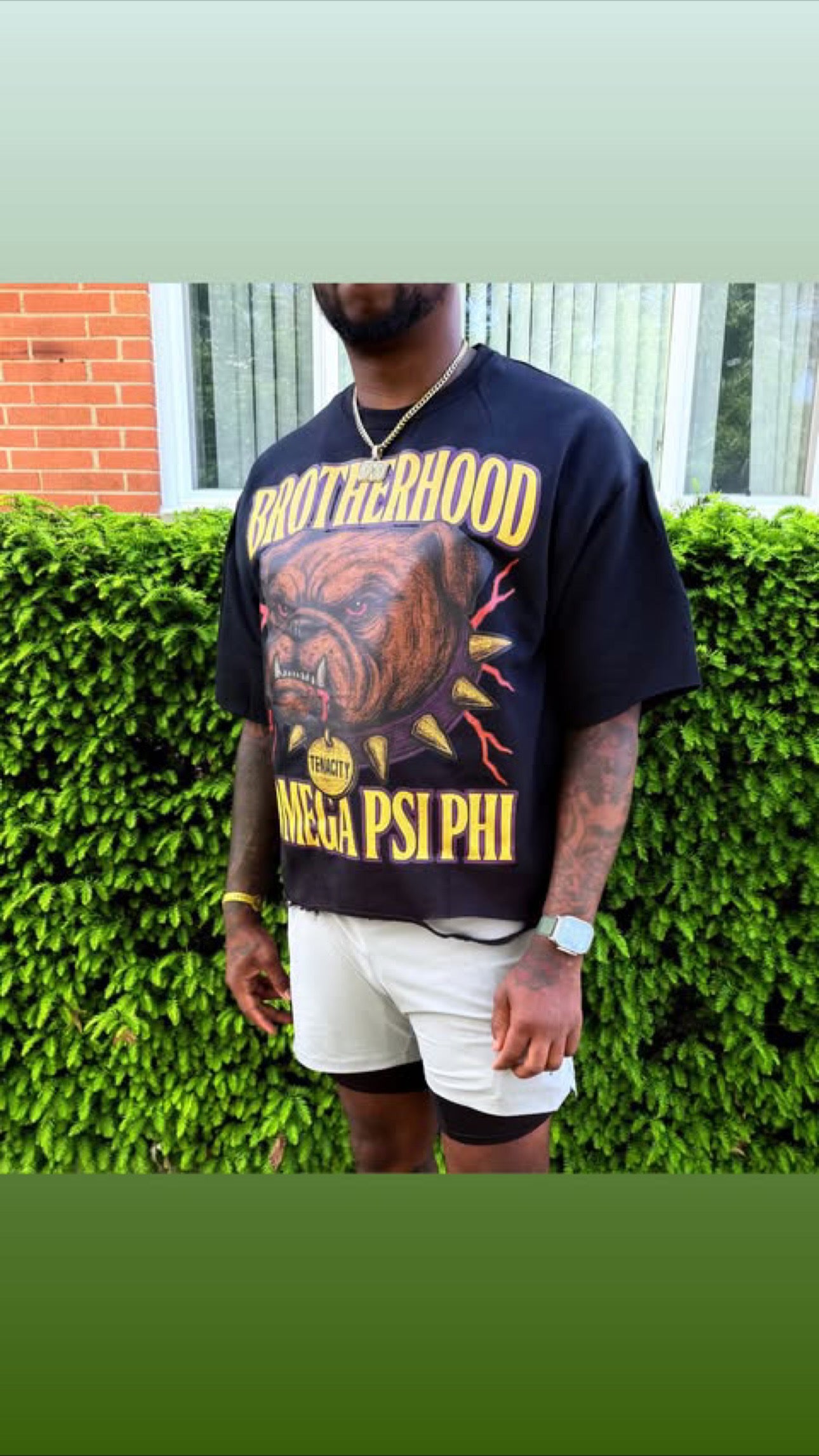 Blk Brotherhood crew neck